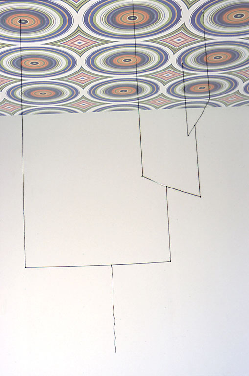 Claude Closky, ‘Mobile’, 1995-2001, aluminum, linen, 150 x 100 x 100 cm.